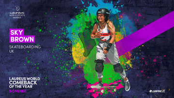 ＜ローレウス世界スポーツ賞 2022 インタビュー＞ 最優秀復活選手部門ノミネート ”スカイ・ブラウン”