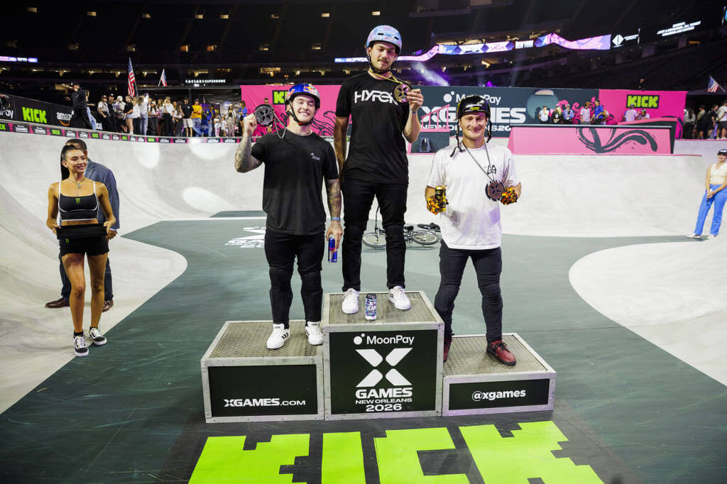 小澤美晴のデビューシーズン完全制覇の快挙と世界初のトリック連発「MoonPay X Games League 2026」BMXパーク結果まとめ