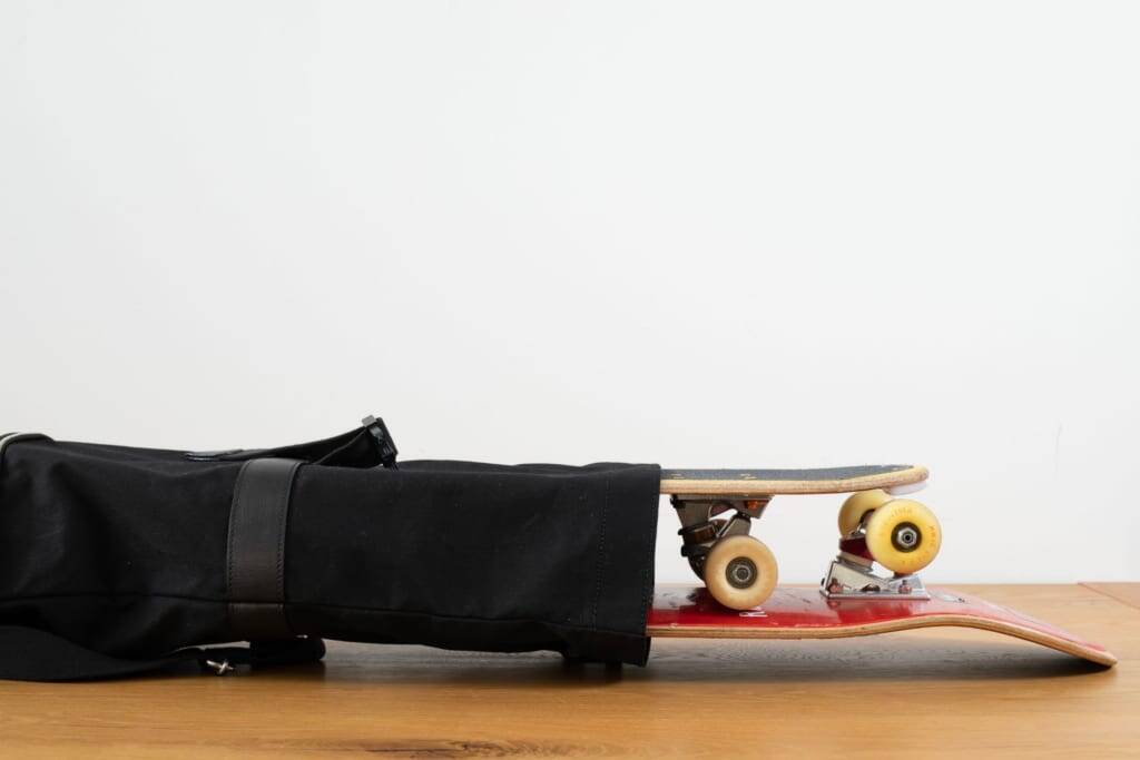 TRIALOGUE STUDIOが神田のスケートショップ「Prime」と共同開発！スケボー専用バッグのクラウドファンディングを開始