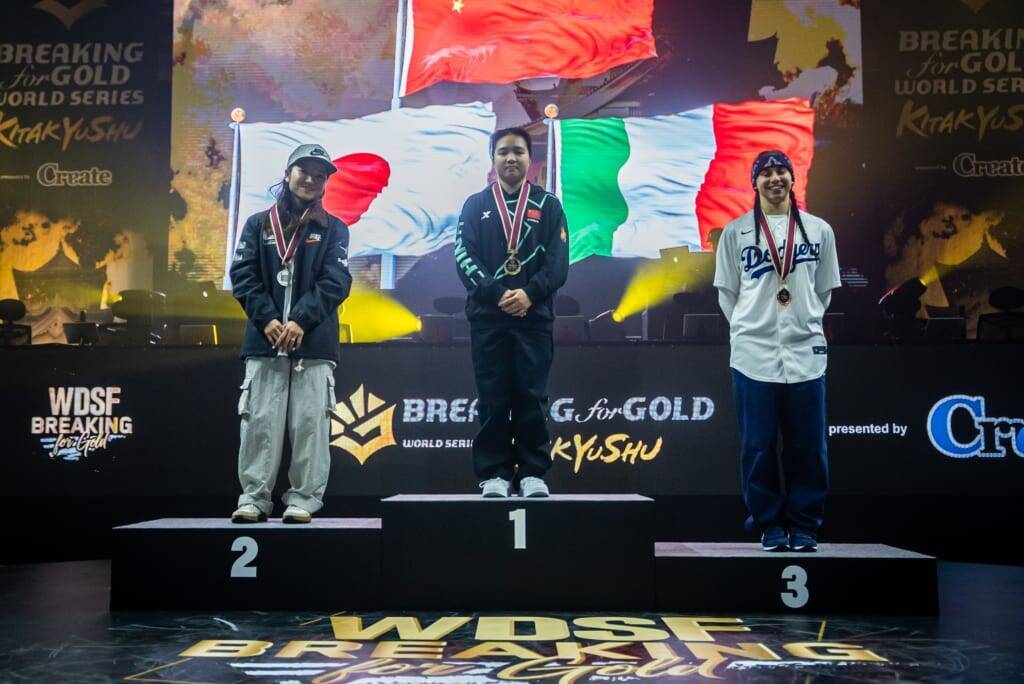 カザフスタンの Amir と中国の 671 が世界の頂点に！【WDSF Breaking for Gold World Series in 北九州 presented by Create】