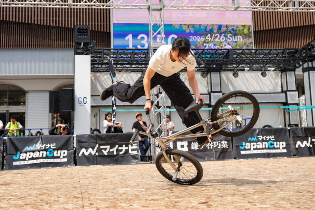世界大会優勝経験者がJapan Cup念願の初優勝！「マイナビ JapanCup Nagoya 2026」BMXフリースタイル・フラットランド種目