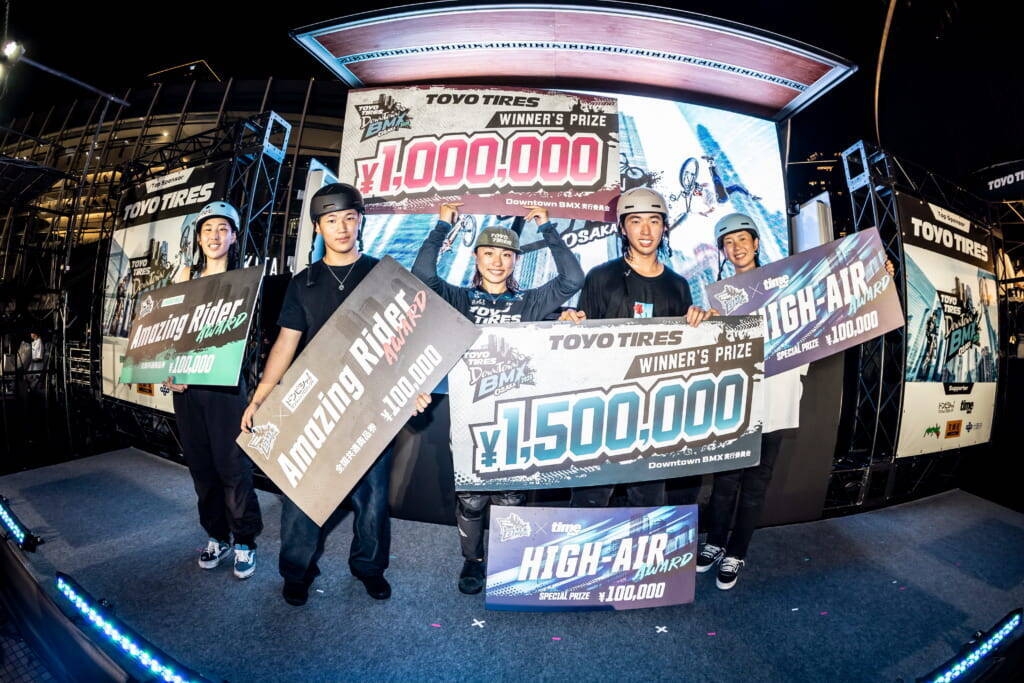 賞金総額435万円！都会のど真ん中でレーシング、パーク、ストリートが三つ巴の一戦！「TOYO TIRES Downtown BMX 2026」