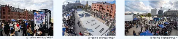 「日本最大級“入場無料”のアーバンスポーツの祭典 YOKOHAMA URBAN SPORTS FESTIVAL ’25 アーバンスポーツに染まる秋の2日間に約7万⼈が来場」の画像