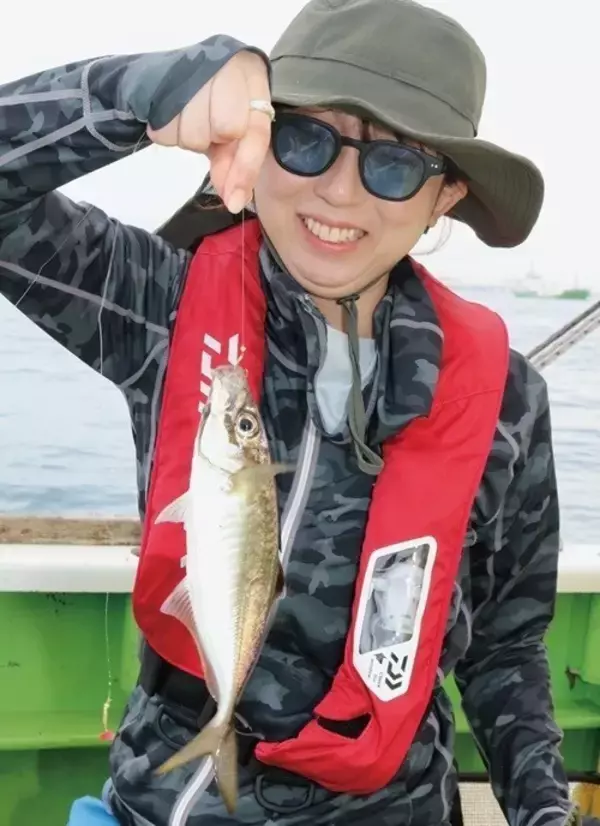 「実釣3時間がちょうどいい　良型アジでみんな満足！」の画像