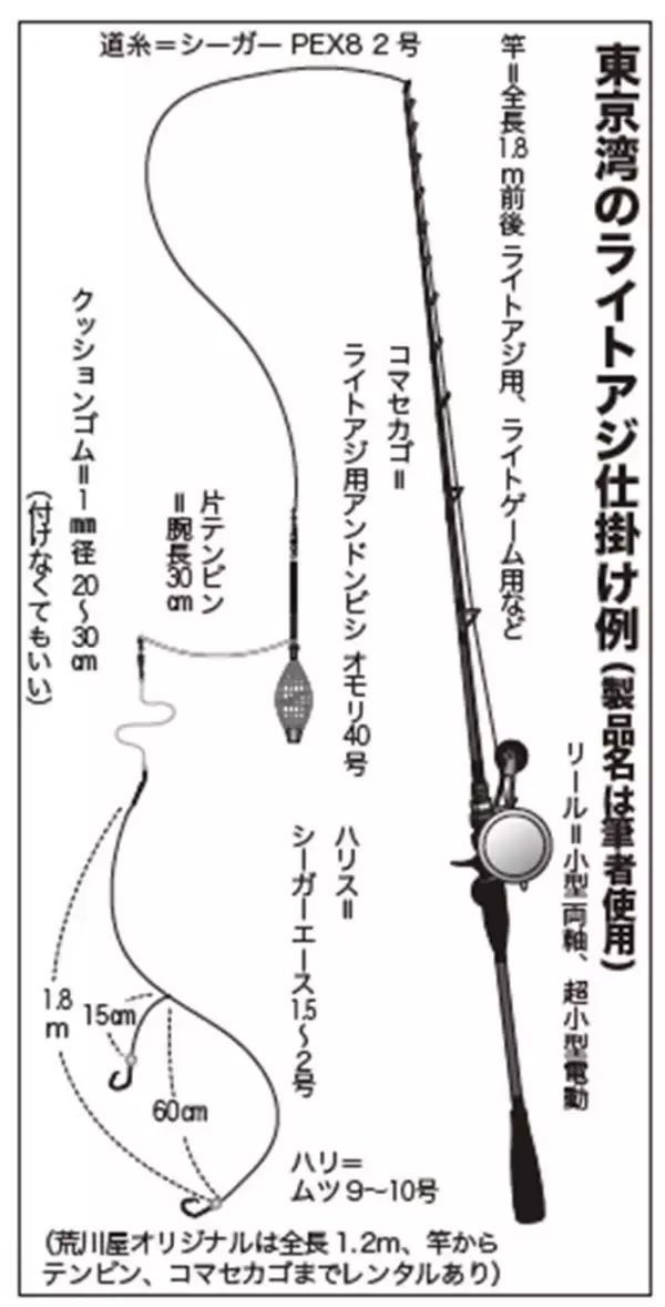 「実釣3時間がちょうどいい　良型アジでみんな満足！」の画像