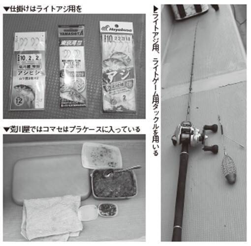 実釣3時間がちょうどいい　良型アジでみんな満足！
