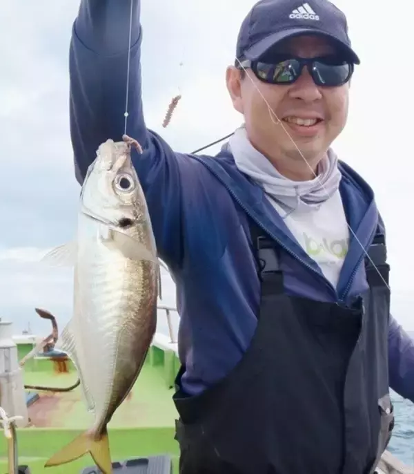 「実釣3時間がちょうどいい　良型アジでみんな満足！」の画像