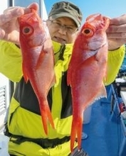 本命キンメ＆裏本命キントキ　真鶴沖の深場で一挙両得！