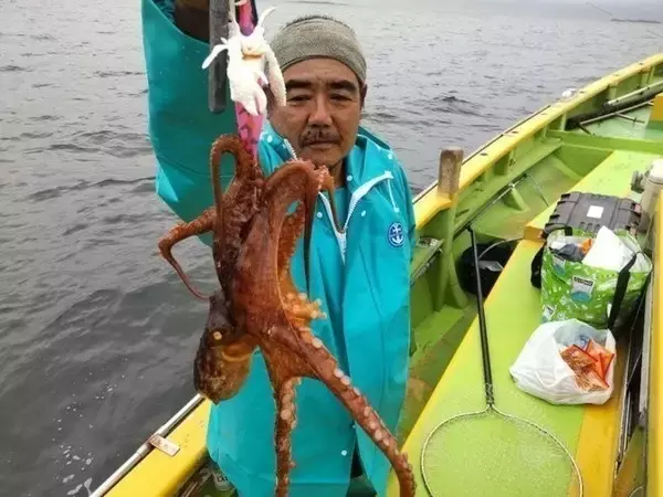 【釣果速報】神奈川県鴨下丸kawanaで良型マダコGET！最大1.50kg！蛸シーズン本番間近、即予約を！！