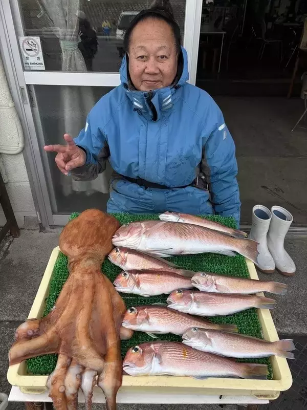 「【釣果速報】アマダイ全員GET＆50cmのどでかアマダイ上がる！神奈川県庄治郎丸でめったにお目にかかれない超高級魚を手に入れよう！」の画像