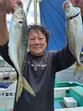 「【釣果速報】千葉県勘次郎丸でアジ＆カマス絶好調！TOP69匹&59匹！アジ＆カマスの引きを味わえ！」の画像3