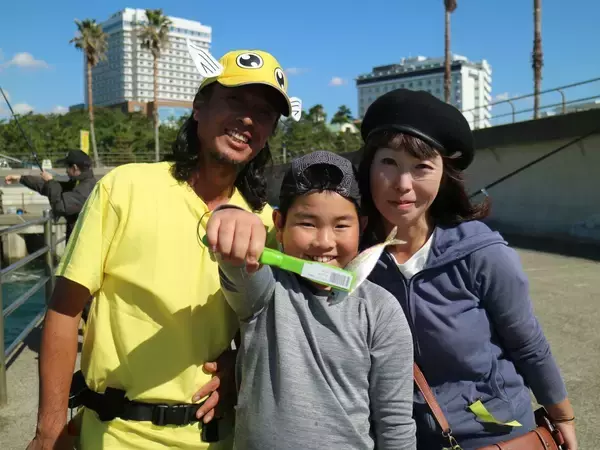 休みの日は家族で釣りにでかけよう！【うきまろフィッシングデー】