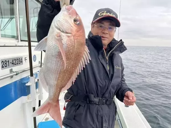 【釣果速報】千葉県梅花丸でマダイ大漁！アタリ爆発でトップは23匹！今すぐマダイ天国に直行だ！