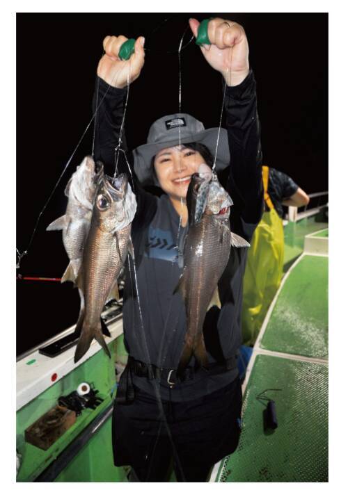 内房名物夜ムツ乗合 ビッグサイズに沸く