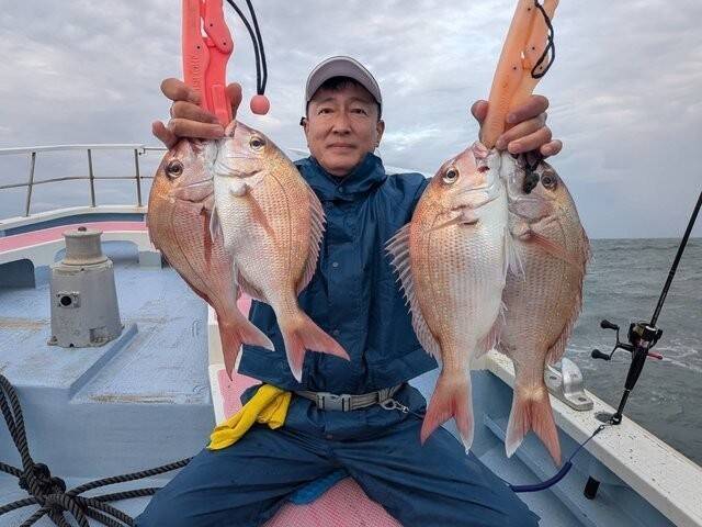 【釣果速報】千葉県梅花丸で多彩な魚種がお目見え！マダイ・カサゴ・イナダなど良型続々の好釣果！