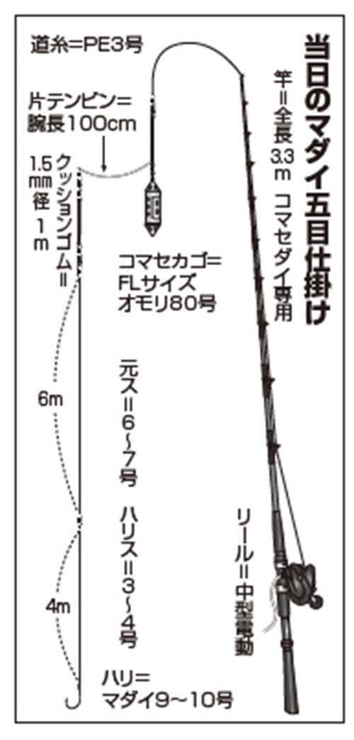 釣り仲間と楽しむ！ 南房乙浜のマダイ五目