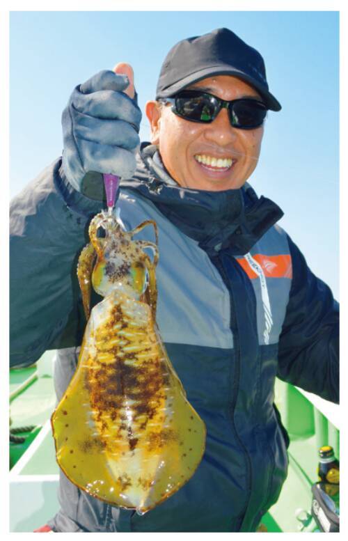 Bigサイズがジワジワ接近中春アオリ好期目前