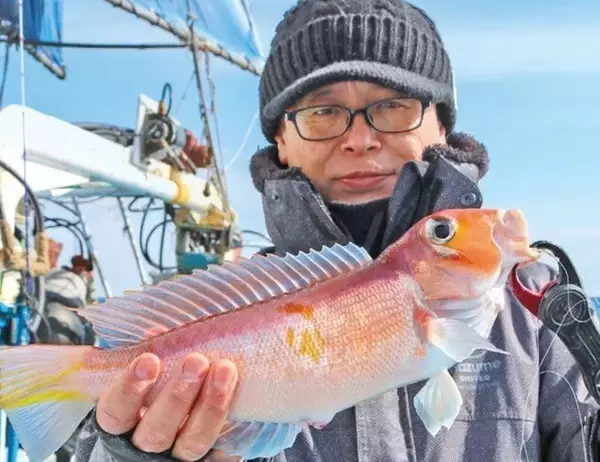 「良型主体で食い活発！日立沖のアマダイ好調」の画像