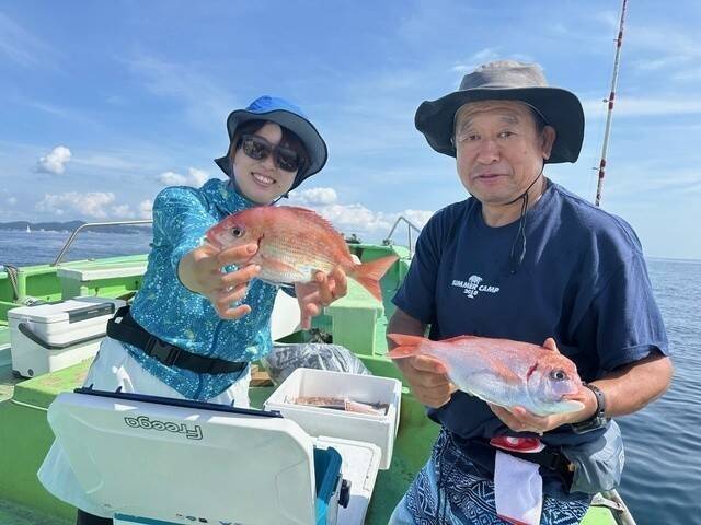 【釣果速報】神奈川県喜久丸で高級魚続々！シロアマダイ・ハナダイ・イトヨリにゲストも充実！次はあなたの番です！