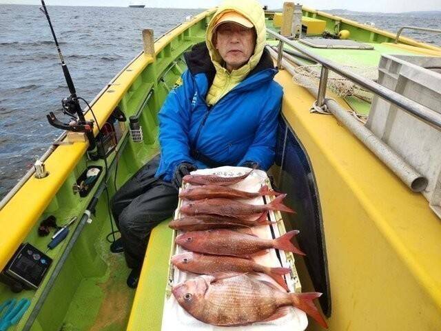 【釣果速報】神奈川県鴨下丸kawanaでマダイをゲット！今後に期待！とことん楽しみたい方はぜひ乗船を！