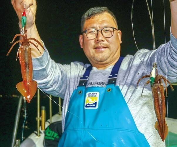 ファン待望の好シーズン　沼津沖の夜ムギイカ好発進