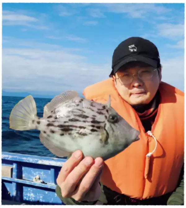 「三浦半島長井荒崎港カワハギ」の画像