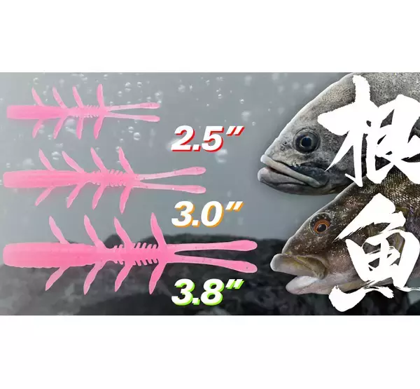「シザーコーム ロックフィッシュで岩礁帯に潜むカサゴ・ソイ・アイナメを釣り上げたい！」の画像