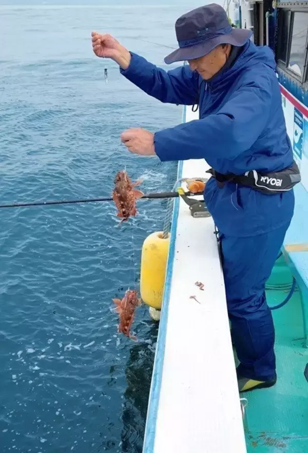 五目達成は当たり前！根魚ワンダーランド　日立沖のカサゴ船