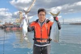 【釣果速報】兵庫県魚英で誰もがうらやむ90cmブリをキャッチ！サワラ・サゴシも好調！あなたも乗船して青物三昧しませんか？