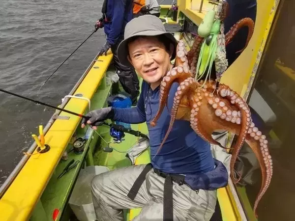 【釣果速報】神奈川県鴨下丸kawanaでマダコ釣り好調！連発で大興奮！三連休はマダコ釣りで決まり！