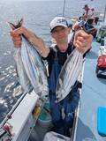 「【釣果速報】神奈川県太郎丸でカツオ好調！美味しい3.4kgサイズで思わずにんまり！今後キハダも爆釣の予感！」の画像1