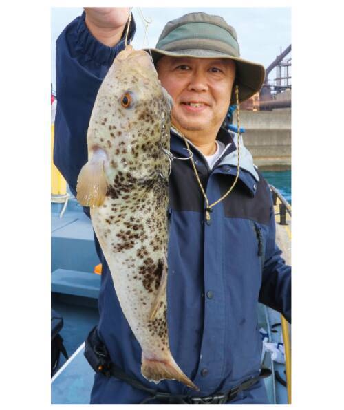 重量感と強い引きが魅力湾フグはヒガンフグの好期へ