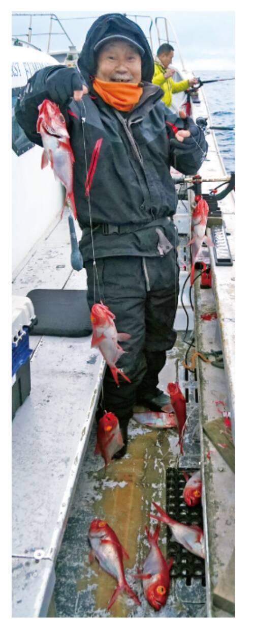 サビキで手軽にキンメ釣り想像以上のサイズも魅力