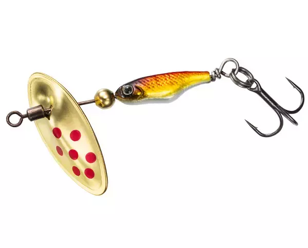 「シルバークリーク スピナーSSは2024年新登場のトラウト用高回転ブレード搭載スピナー！」の画像