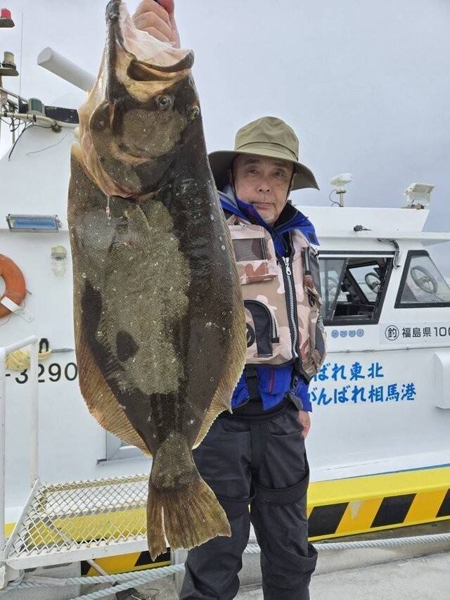 【釣果速報】90cmの大座布団出る！大型交じり食い順調のヒラメは福島県つりエサ豊漁で狙いに行こう！