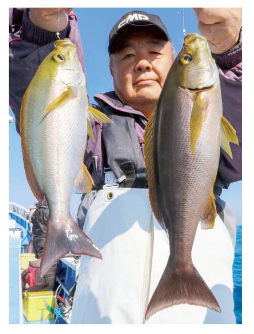 南房洲ノ崎に春の便り良型主体にイサキ開幕！