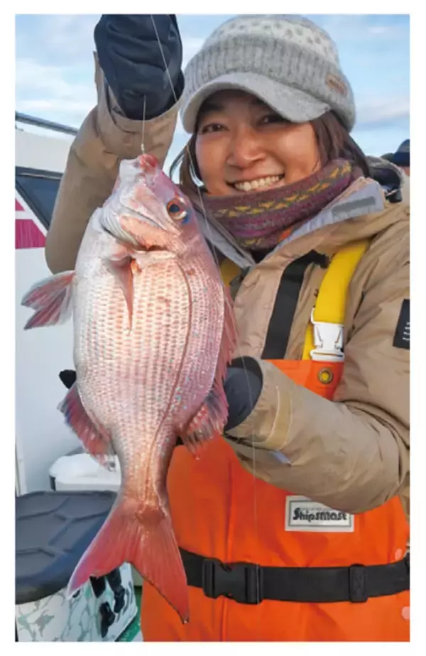 コマセマダイは明るい幕開け！全員安打で冬シーズン期待大