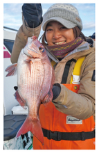 コマセマダイは明るい幕開け！全員安打で冬シーズン期待大