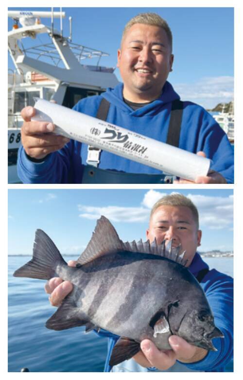 コマセマダイは明るい幕開け！全員安打で冬シーズン期待大