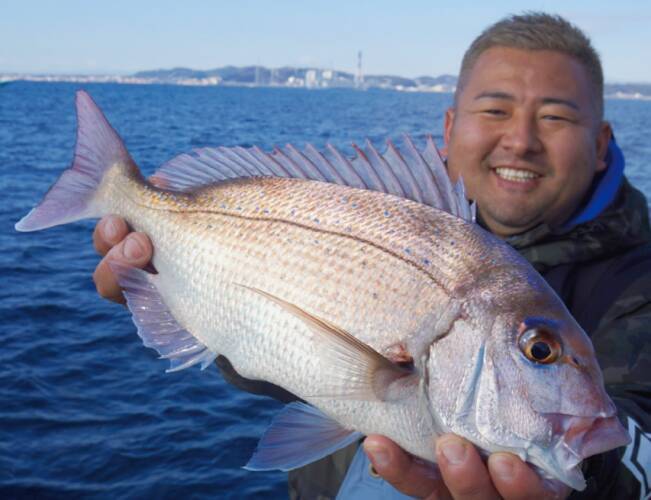 コマセマダイは明るい幕開け！全員安打で冬シーズン期待大