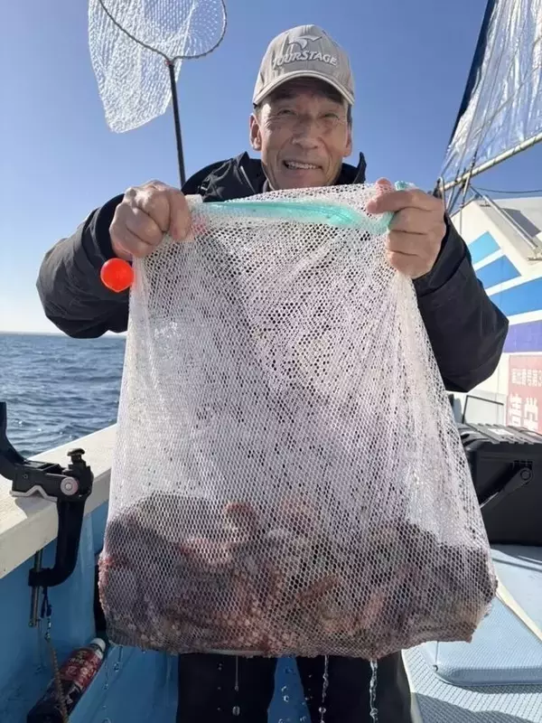 【釣果速報】茨城県清栄丸でマダコフィーバー！最大3.00kgの大ダコも浮上！？年末はタコ釣行に挑戦しませんか？