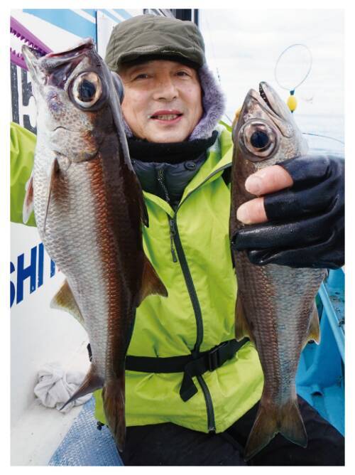 本命のクロムツは高位安定 ライト深海根魚五目