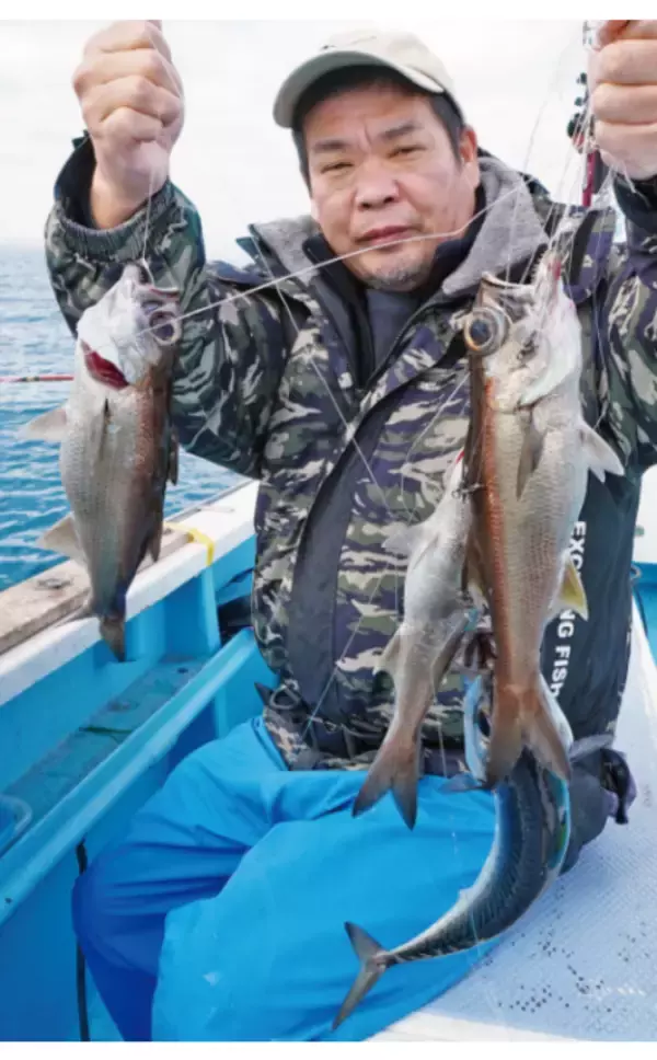 「本命のクロムツは高位安定 ライト深海根魚五目」の画像