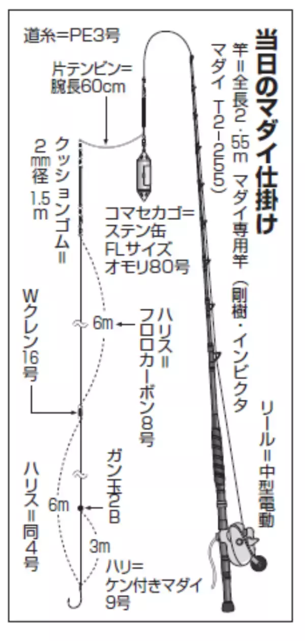 南伊豆の乗っ込みマダイ良型混じりで食い活発