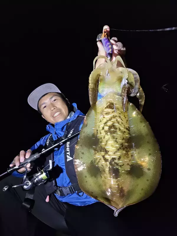 「初冬は良型が数釣れる！？初冬エギングの攻略法をエギング大好きヤマシタスタッフ木原がご紹介！！」の画像