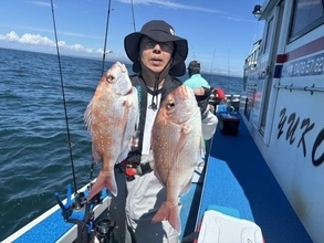 【釣果速報】千葉県優光丸でマダイ一日好調！10匹前後の好釣果を出す釣り客多数！あなたも記録更新を狙ってみませんか？