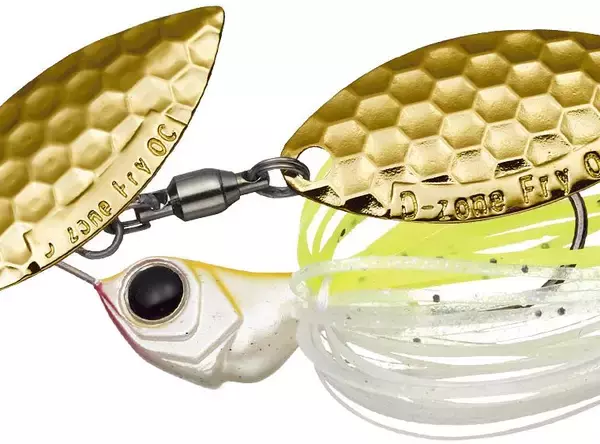 「Dゾーンフライに2022年追加カラーが仲間入り！エバーグリーンのコンパクトなスピナーベイト」の画像