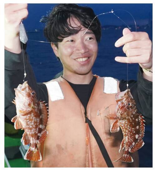 手軽に数釣りが楽しめる　週末に夜カサゴはいかが？