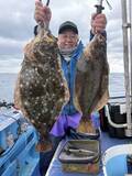 「【釣果速報】千葉県第三松栄丸で4.54kgの大判ヒラメ釣れる！良型マハタもキャッチ！順調にサイズアップしているターゲットをキャッチしに行こう！」の画像1