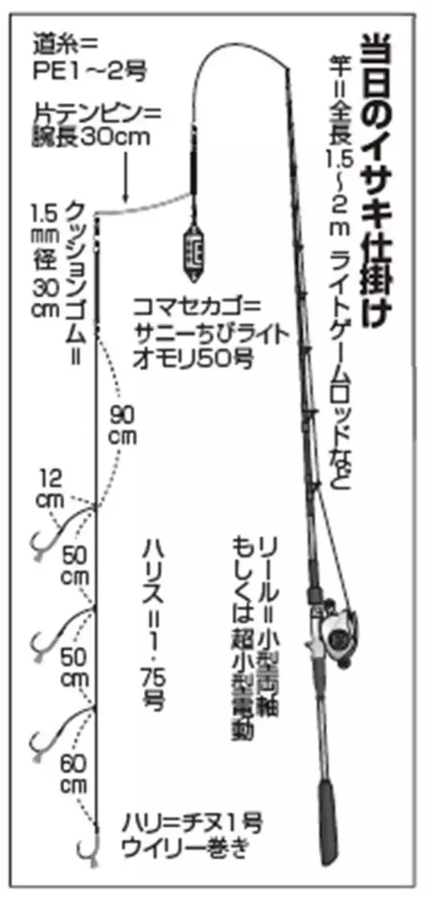 「爽快スタート！ 剣崎沖のイサキ」の画像